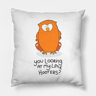 Grumpy Owl Pillow