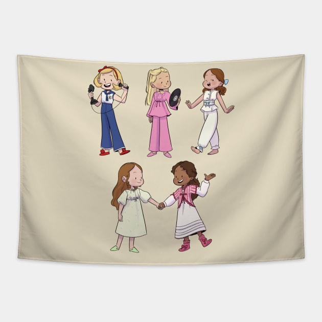 American Girls Bedtime 2 Tapestry by LaurenS