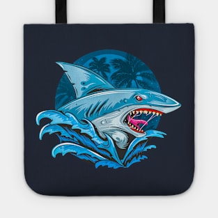 Angry Shark Tote