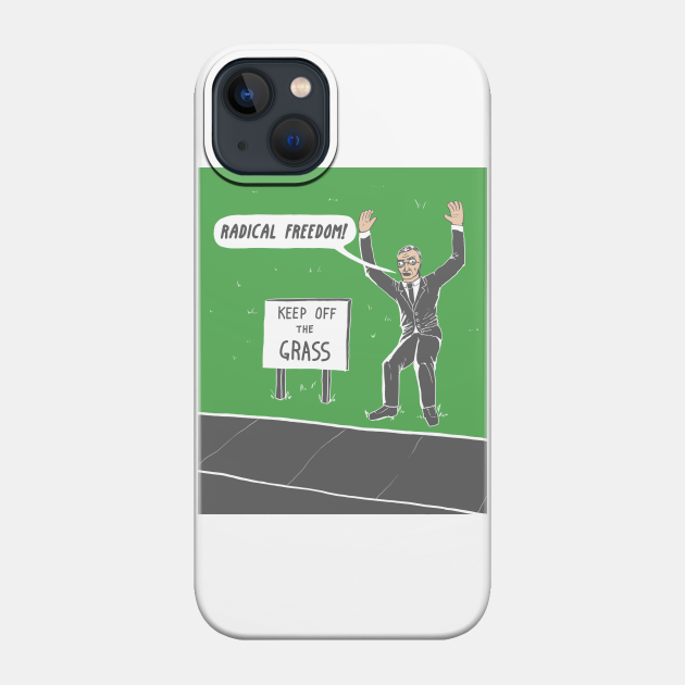 Radical Freedom print - Webcomics - Phone Case