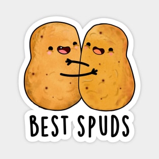 Best Spuds Cute Best Buddies Potato Pun Magnet