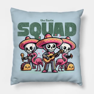 the fiesta squad Pillow