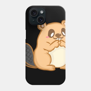 Beaver forest rodents for children animal welfare animal hunters Phone Case