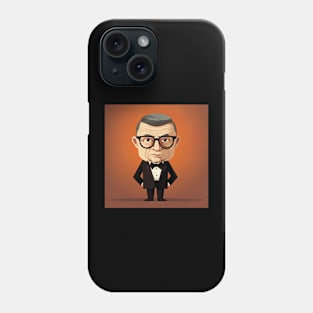 Jean-Paul Sartre Phone Case