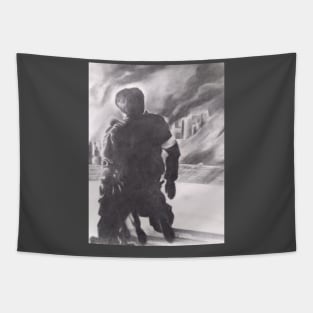 Fallen soldier Tapestry