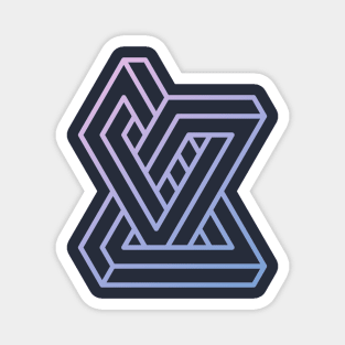 Strange Geometry - Asymmetry (Outline) Magnet