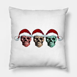 Christmas Skeleton Pillow