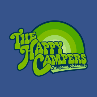 The Happy Campers - Green Rainbow T-Shirt