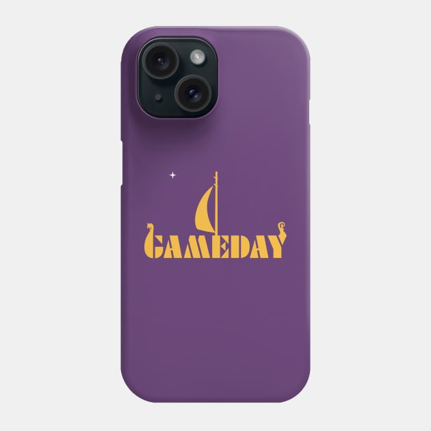 Minnesota Vikings Gameday Phone Case by mjheubach