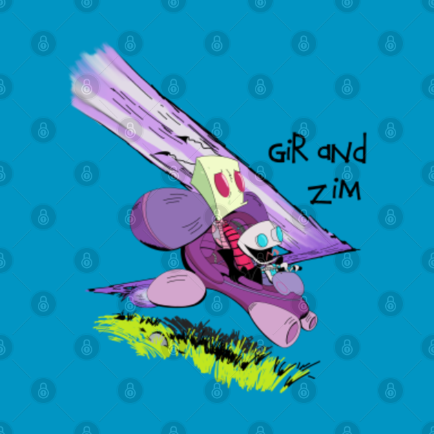 G and Z - Invader Zim - T-Shirt