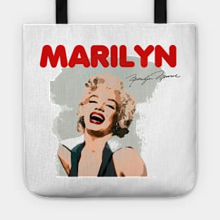 MARILYN MONROE DESIGN RETRO T SHIRT Tote