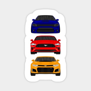 AMERICAN MUSCLE CARS Magnet