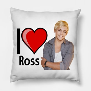 i love heart Ross Lynch Pillow