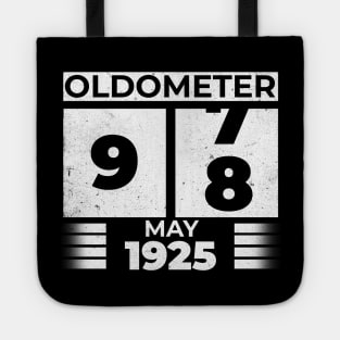 Oldometer 98 Years Old Born In May 1925 Tote