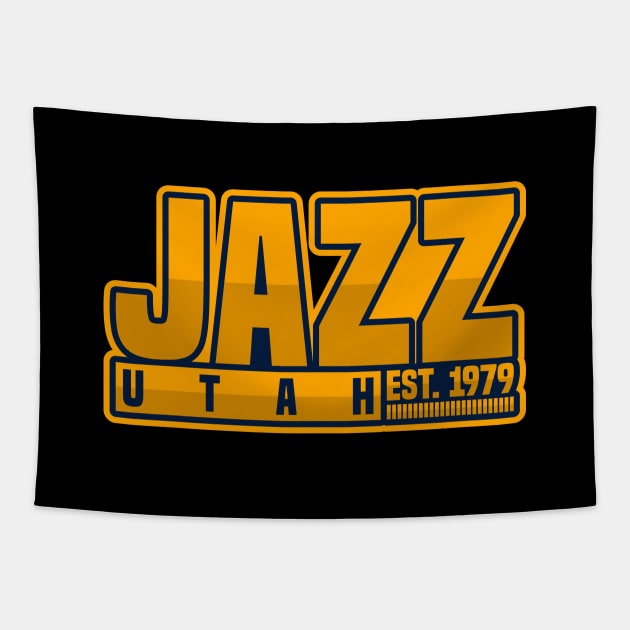 Utah Jazz 02 Tapestry by yasminkul