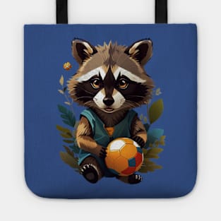 racoon natural art ilustrator Tote