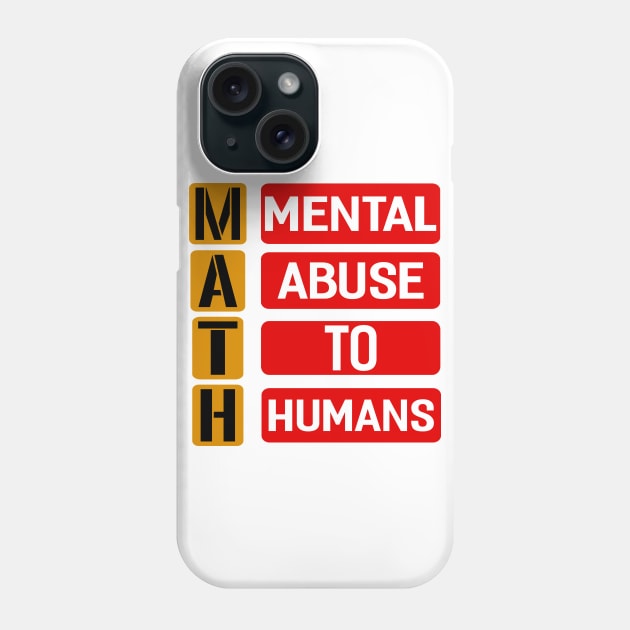 Math Phone Case by Dojaja