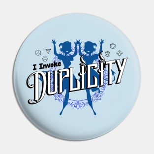 Invoke Duplicity Pin