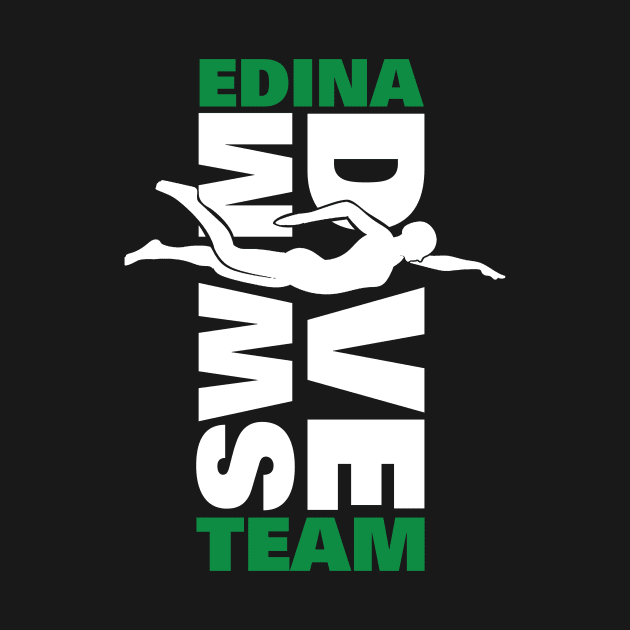 Edina Swim Dive Team GIRLS by MindsparkCreative