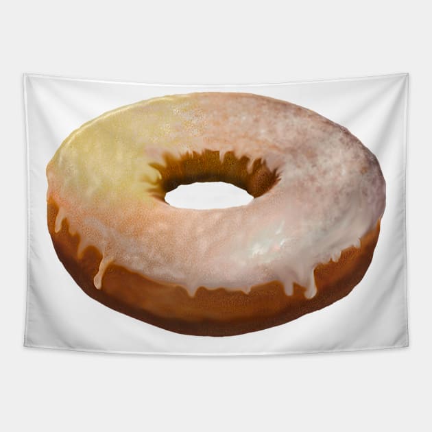 Glazed Doughnut Tapestry by Dual Rogue