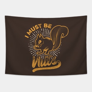 Vegan - Squirrel - I Must Be Nuts Tapestry