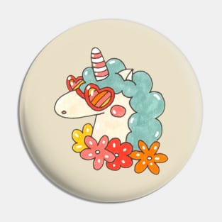 Cool unicorn//Drawing for fans Pin