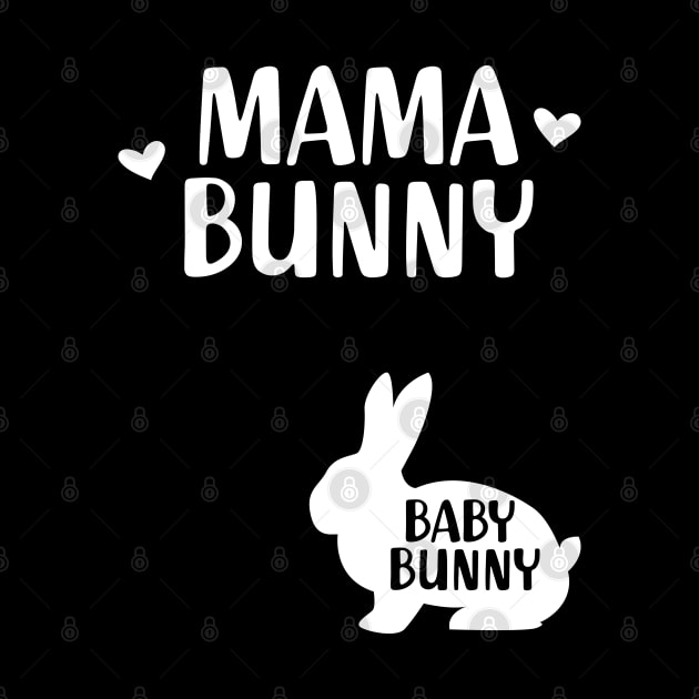 Pregnancy - Mama bunny Baby Bunny by KC Happy Shop