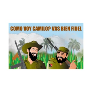 Fidel y Camilo magnets and stickers T-Shirt