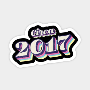 2017 Birthday Magnet