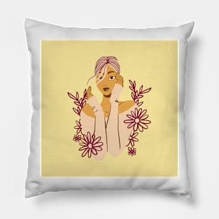 Flower Girl 1 Fall Pillow