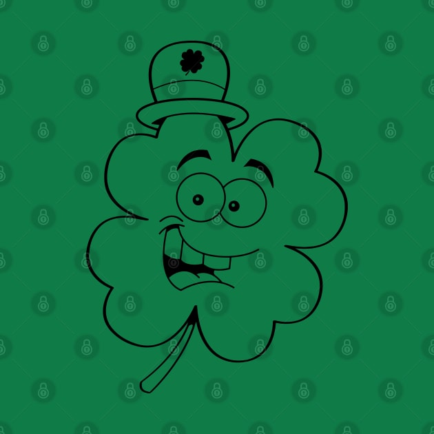 Funny Clover Leaf St Patricks Day by trendybestgift