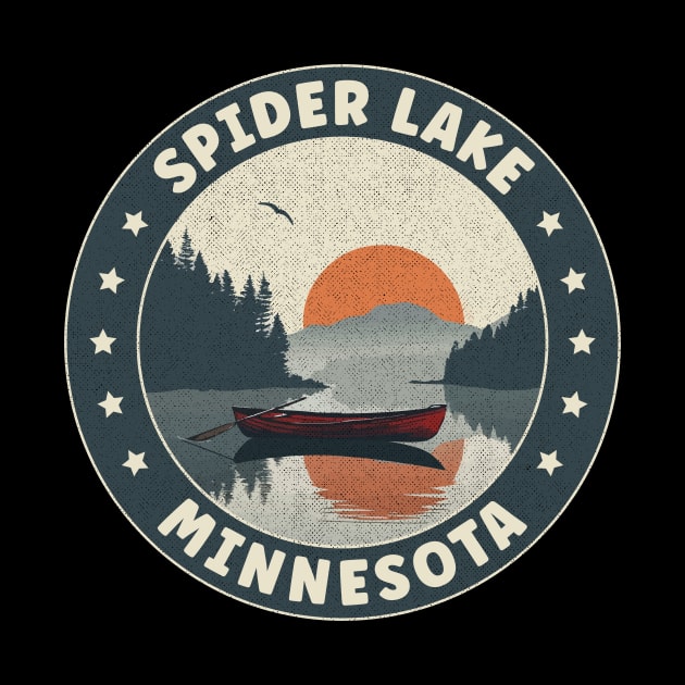 Spider Lake Minnesota Sunset by turtlestart