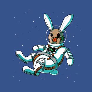 Astronaut Kaninchen T-Shirt