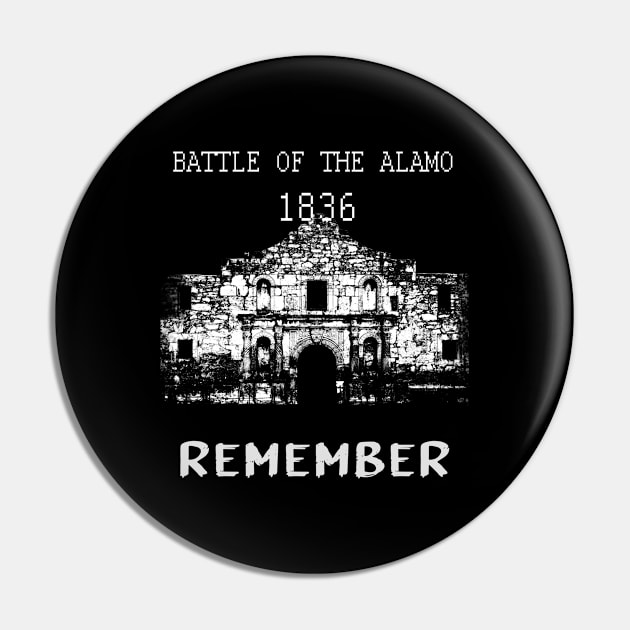 Alamo 1836 Pin by GreenRabbit