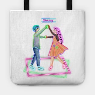 Dancing Couple Tote