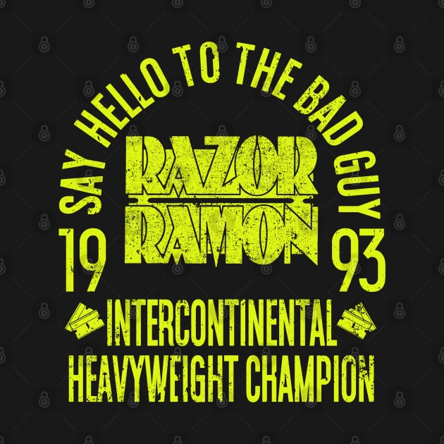 Intercontinental Champion Razor Ramon by Meat Beat