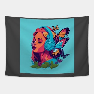 Fantasy Girl Tapestry