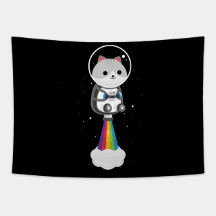 Space Cat Tapestry