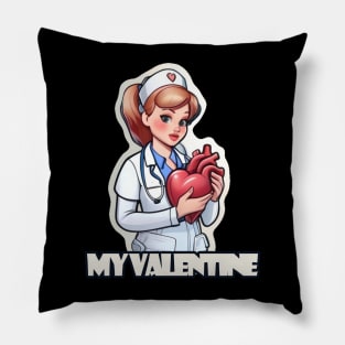 Nursing is my Valentine Pillow