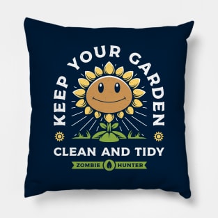 Keep Your Garden Clean Pillow