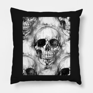 Skull Print No.1 Pillow