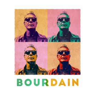 Anthony Bourdain pop art T-Shirt