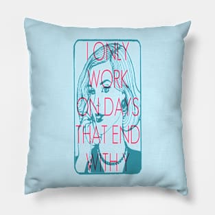 Working Days Pillow