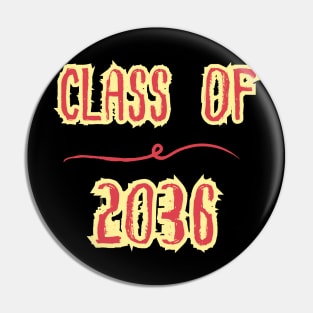 class of 2036 Pin