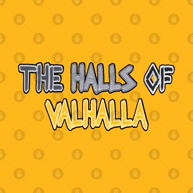The Halls of Valhalla by Orchid's Art