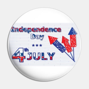 4th July Pin