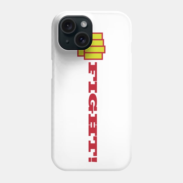 FIGHT! Phone Case by Krobilad