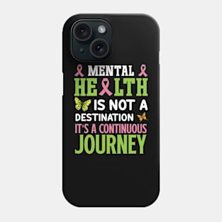 Mental Health Matters End The Stigma Psychology Therapy Phone Case