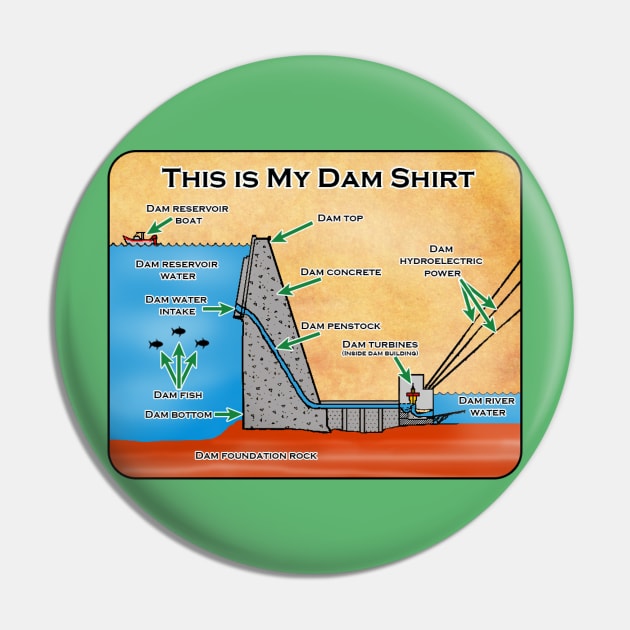 My Dam Shirt Pin by Low_flying_Walrus