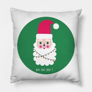 Hohoho santa claus merry Christmas Pillow